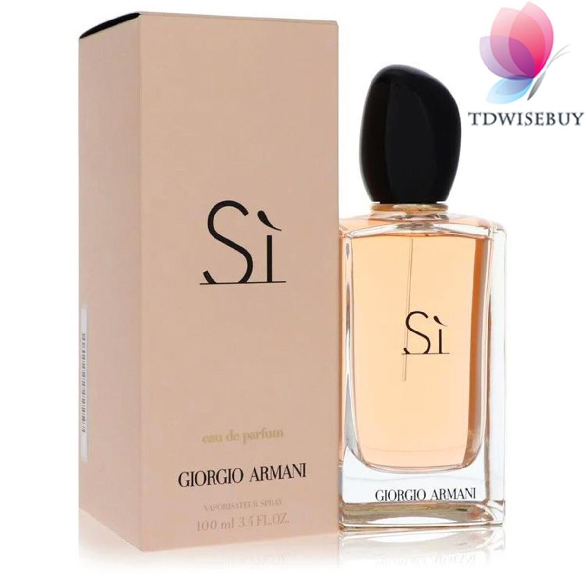Armani Si Perfume Women by Giorgio Armani Eau De Parfum Spray 3.4 oz Edp 100 ml