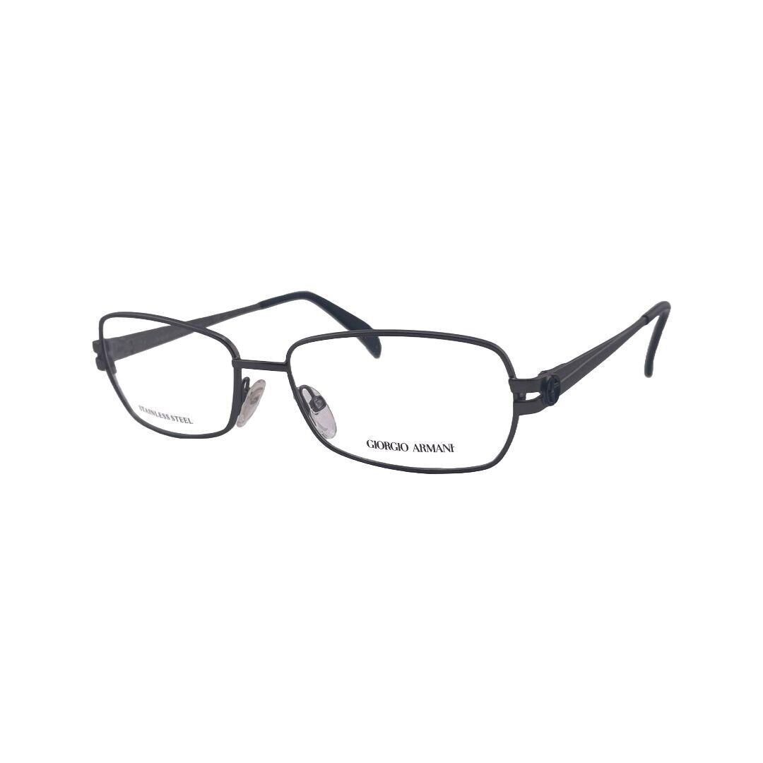 Giorgio Armani Semi Matte Ruthenium Eyeglasses Frames 52mm 15mm 135mm-GA 797 R80