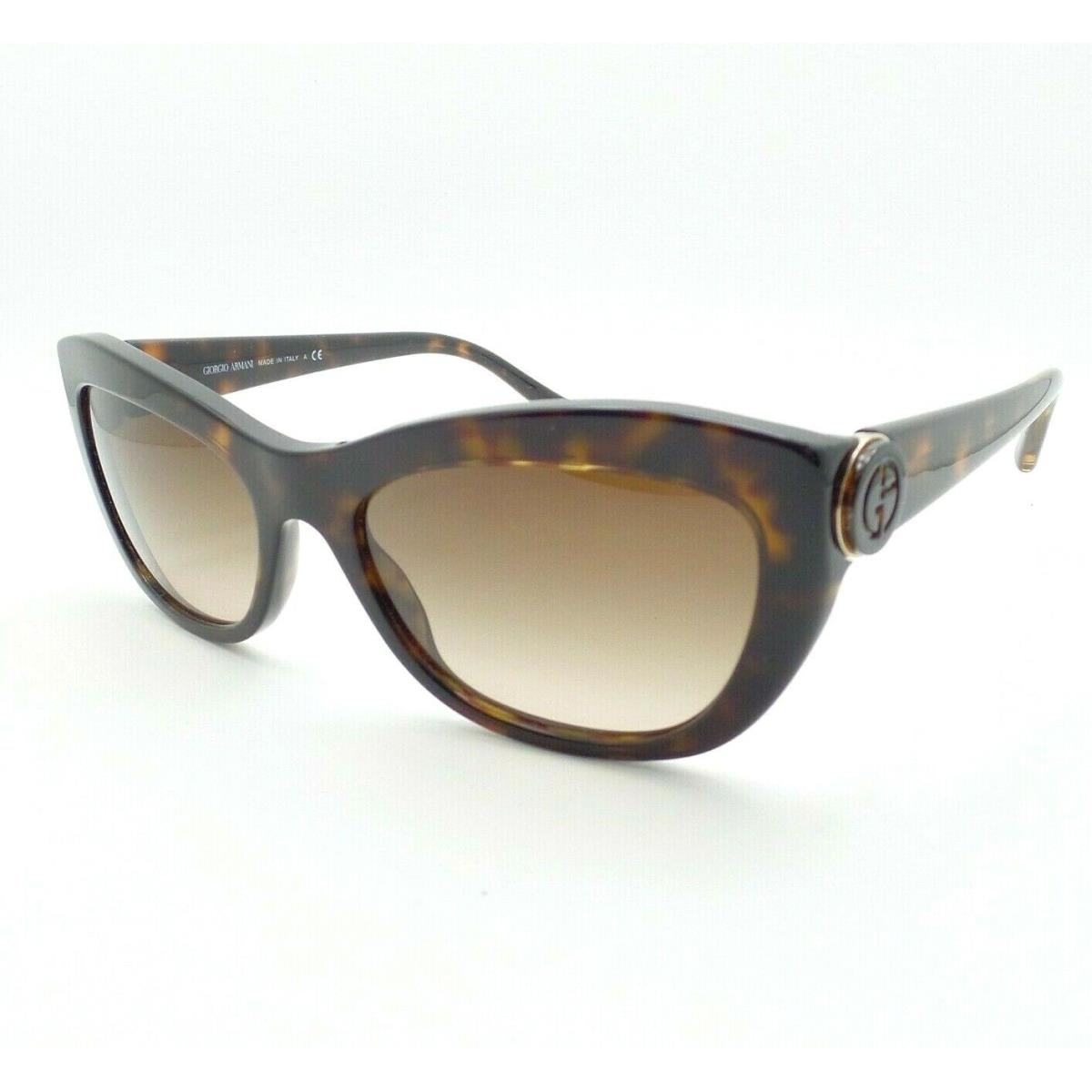 Giorgio Armani 8029 5026/13 55 Havana Brown Fade Sunglasses