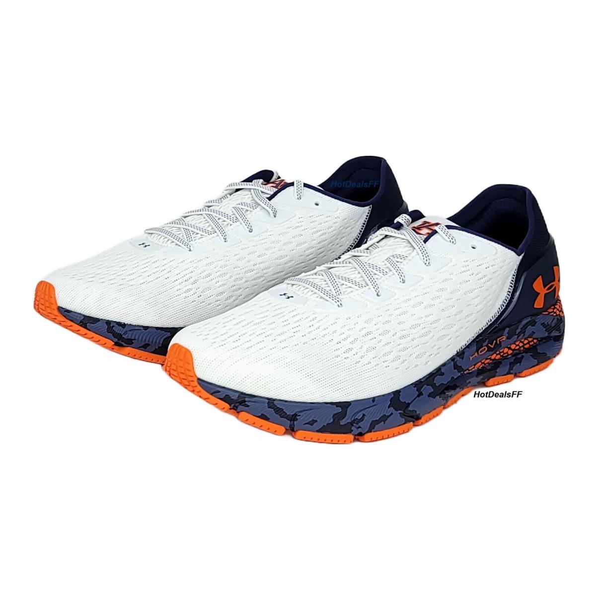 Under Armour Mens 10 Auburn University Tigers UA Hovr Sonic 3 Running Shoes