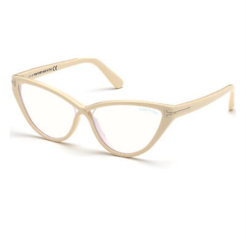 Tom Ford 6004/3-E-002 Ivory Blue Light Eyeglasses