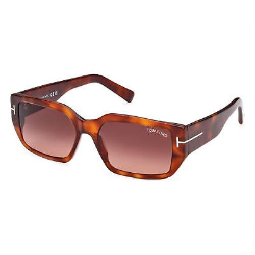Tom Ford FT0989-53T-56 Blonde Havana Sunglasses