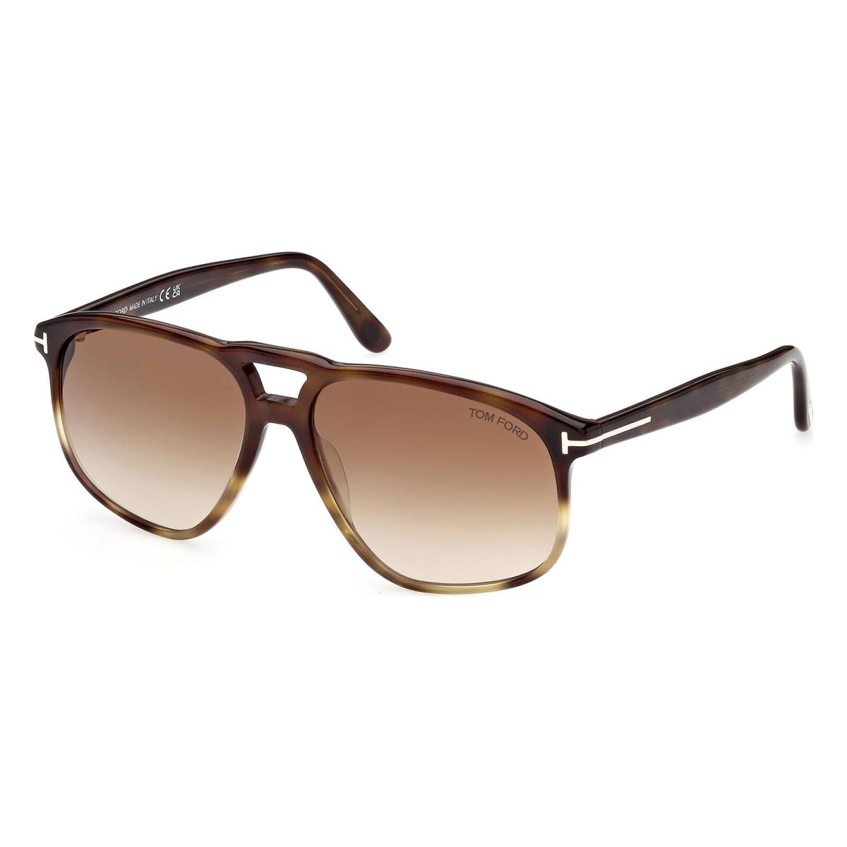 Tom Ford FT1000-56F-58 Havana Sunglasses