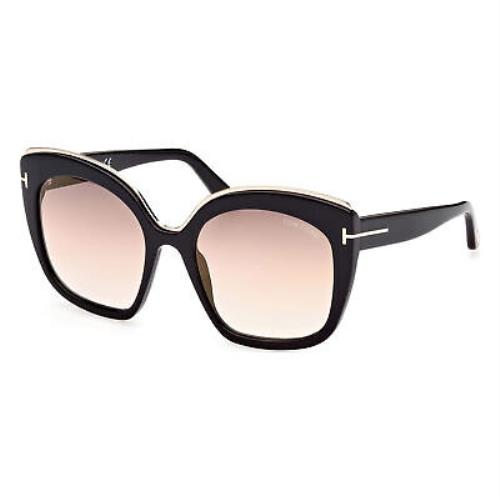 Tom Ford FT0944-01G-55 Shiny Black Sunglasses
