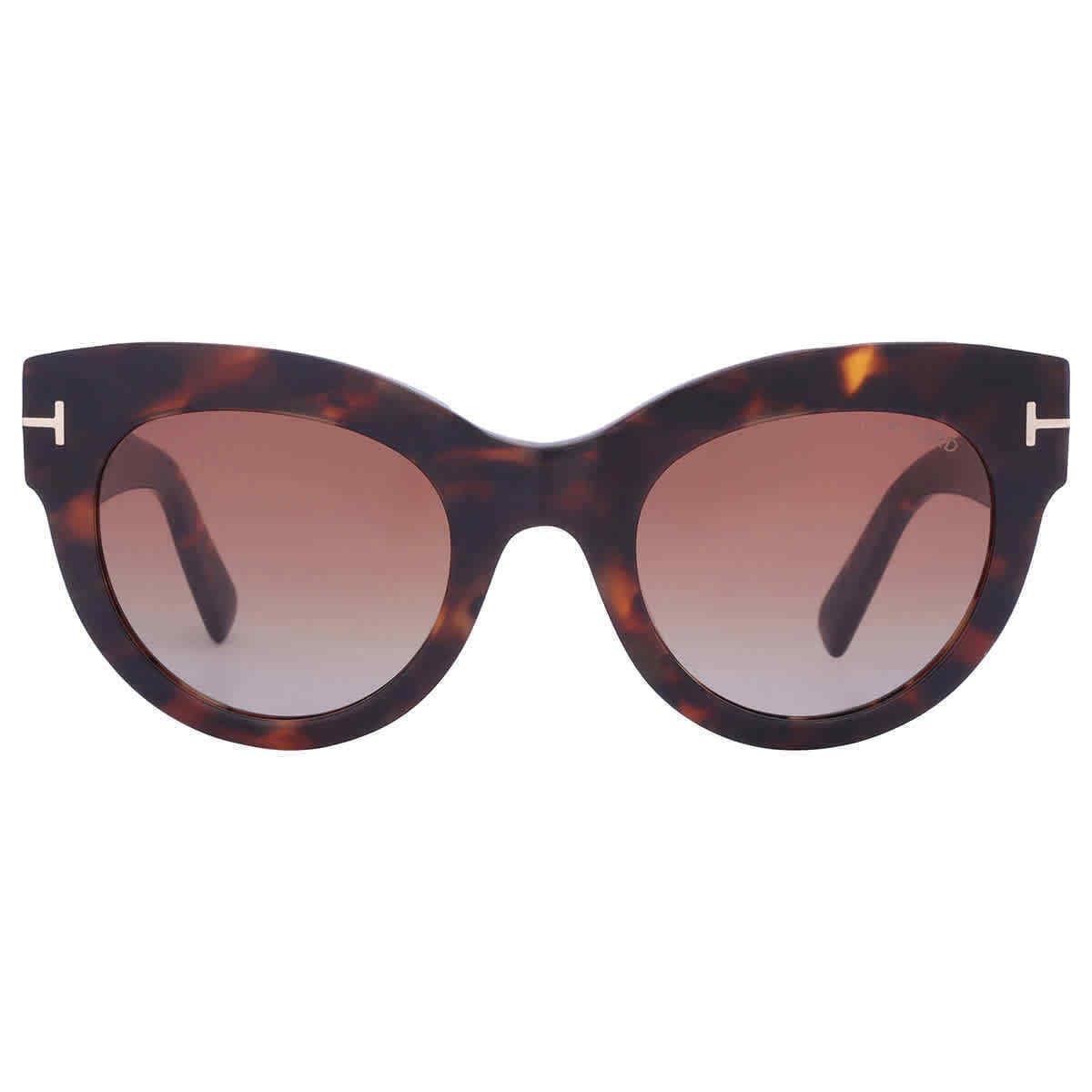 Tom Ford Lucilla Red Butterfly Ladies Sunglasses FT1063 52T 51 FT1063 52T 51