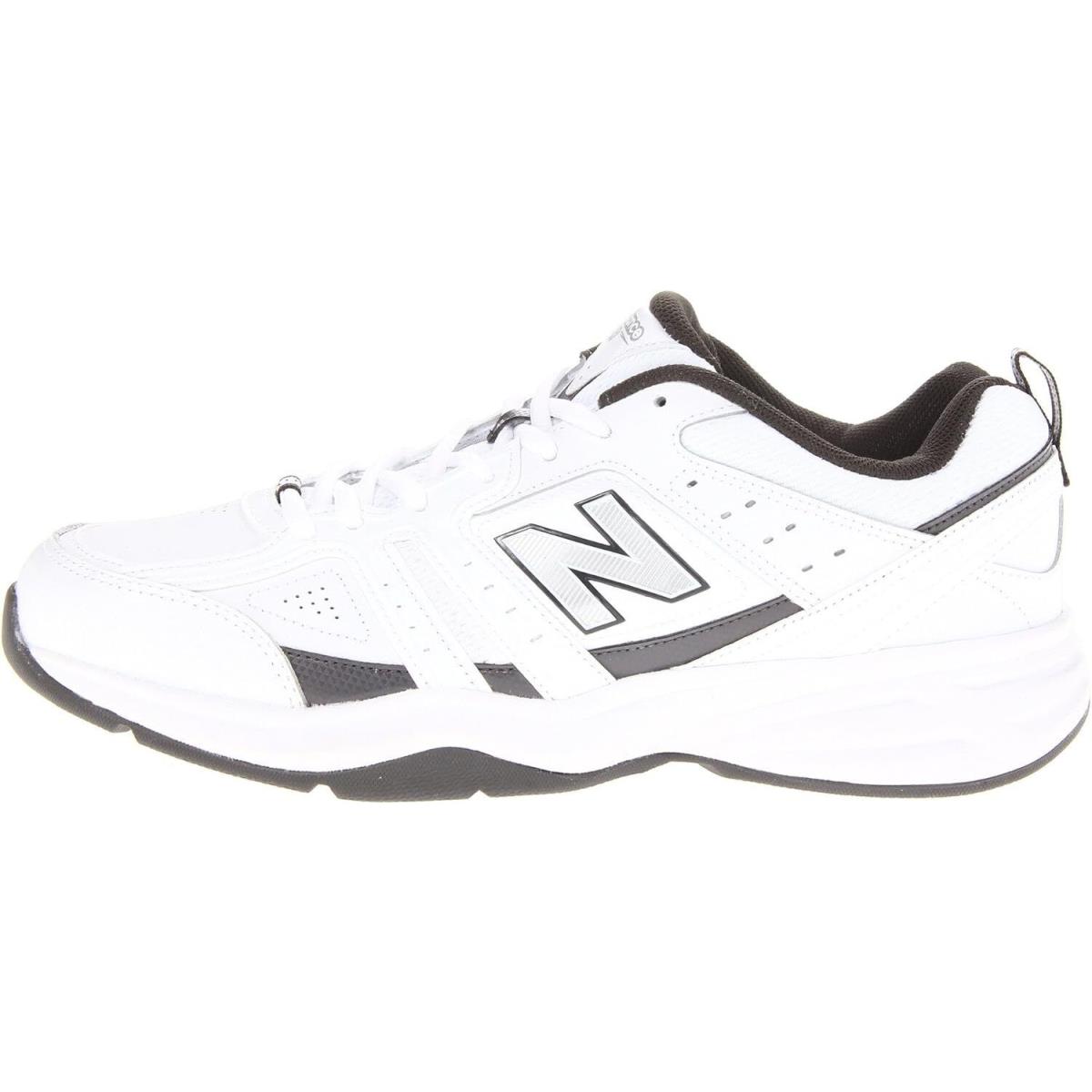 New Balance Men`s MX409 Cross-training Shoe 7.5 X-wide White/grey
