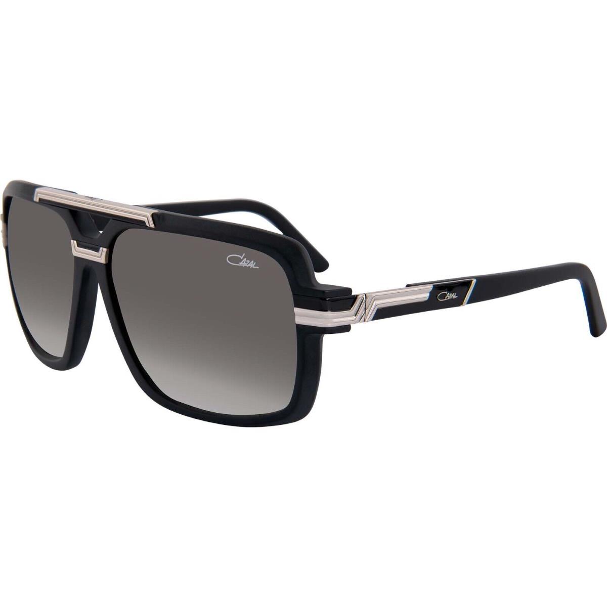 Cazal 8042 Black Silver/grey Green Shaded 002 Sunglasses