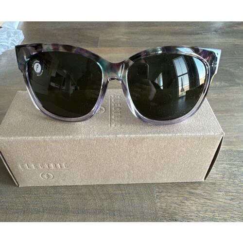 Electric Danger Cat Sunglasses Lilac/grey Polarized