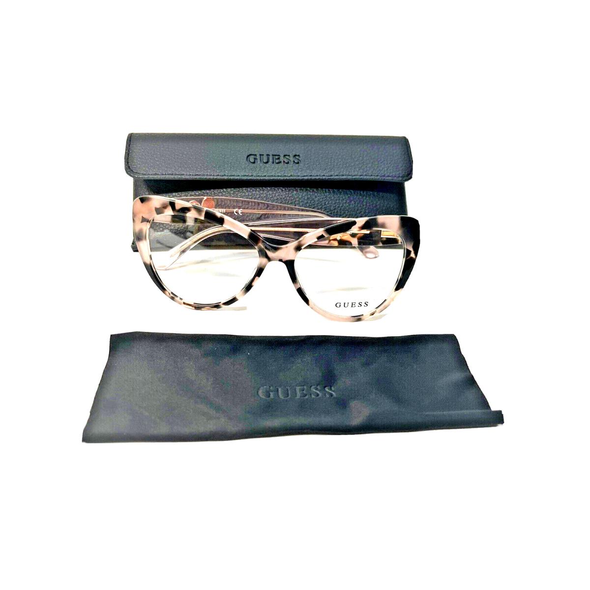 Guess by Marcolin Eyeglasses GU2837 074 Brown 53-15-140