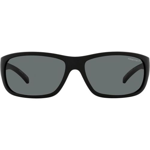 Arnette Men`s An4290 275881 Uka Rectangular Polarized Sunglasses