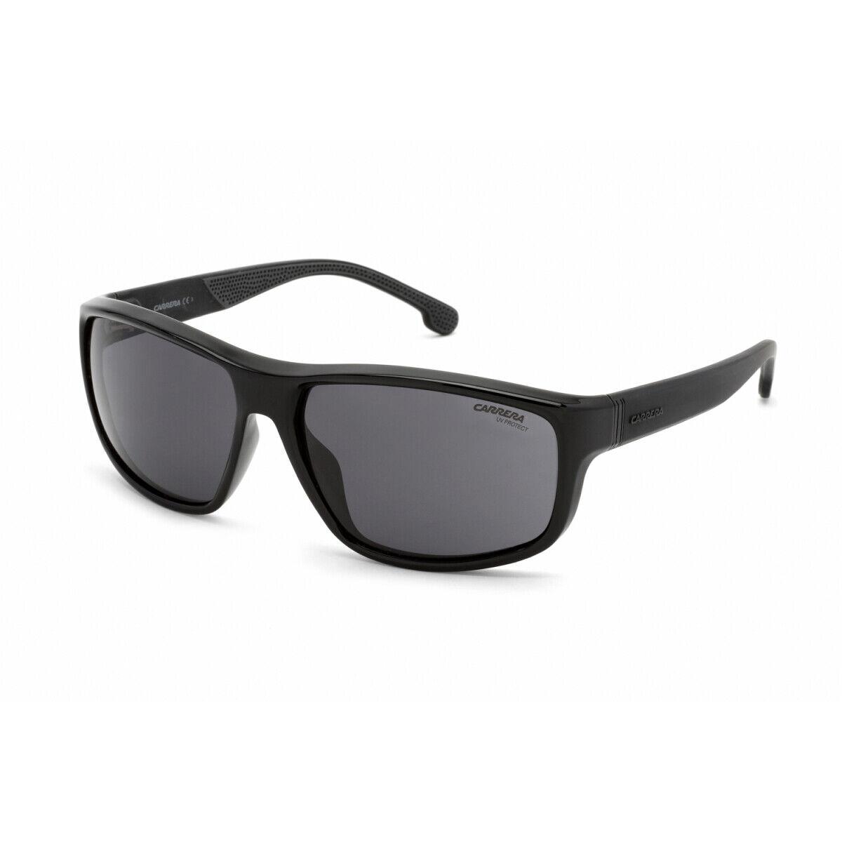 Carrera 8038/S 0807 IR Black/grey Blue 61-15-130 Sunglasses