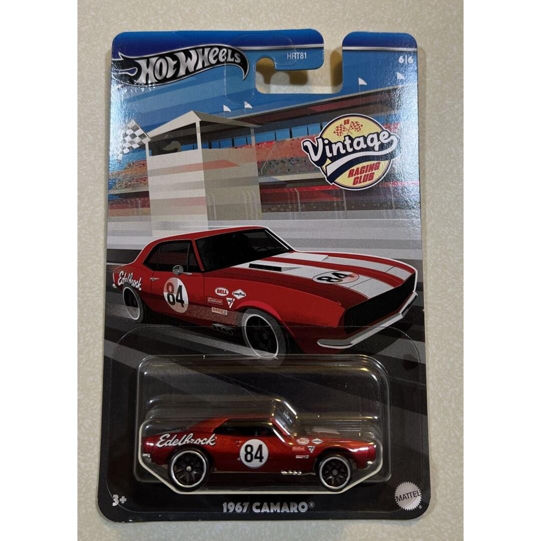 2024 Hot Wheels Vintage Racing Club 1967 Camaro 6/6 Chase