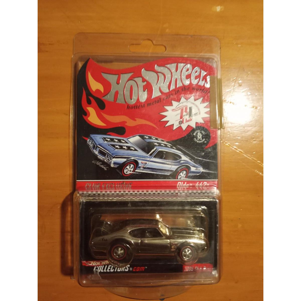 Hot Wheels Olds 442 Club Exclusive 2005 Rlc Silver Car