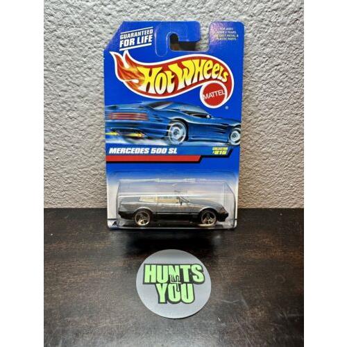 Hot Wheels 1998 Zamac Convention Mercedes 500SL Super Rare 1 of 500 Not a Custom