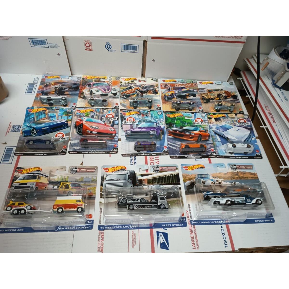 NO Chase Cars 2022 Hot Wheels Car Culture Team Transport Factory Set 4/4