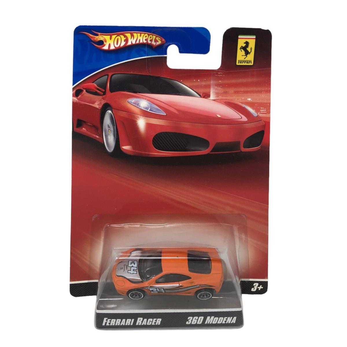 Nip Hot Wheels Ferrari Racer 360 Modena 34 Orange