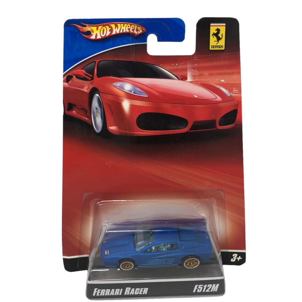 Nip Hot Wheels Ferrari Racer F512M Blue V73