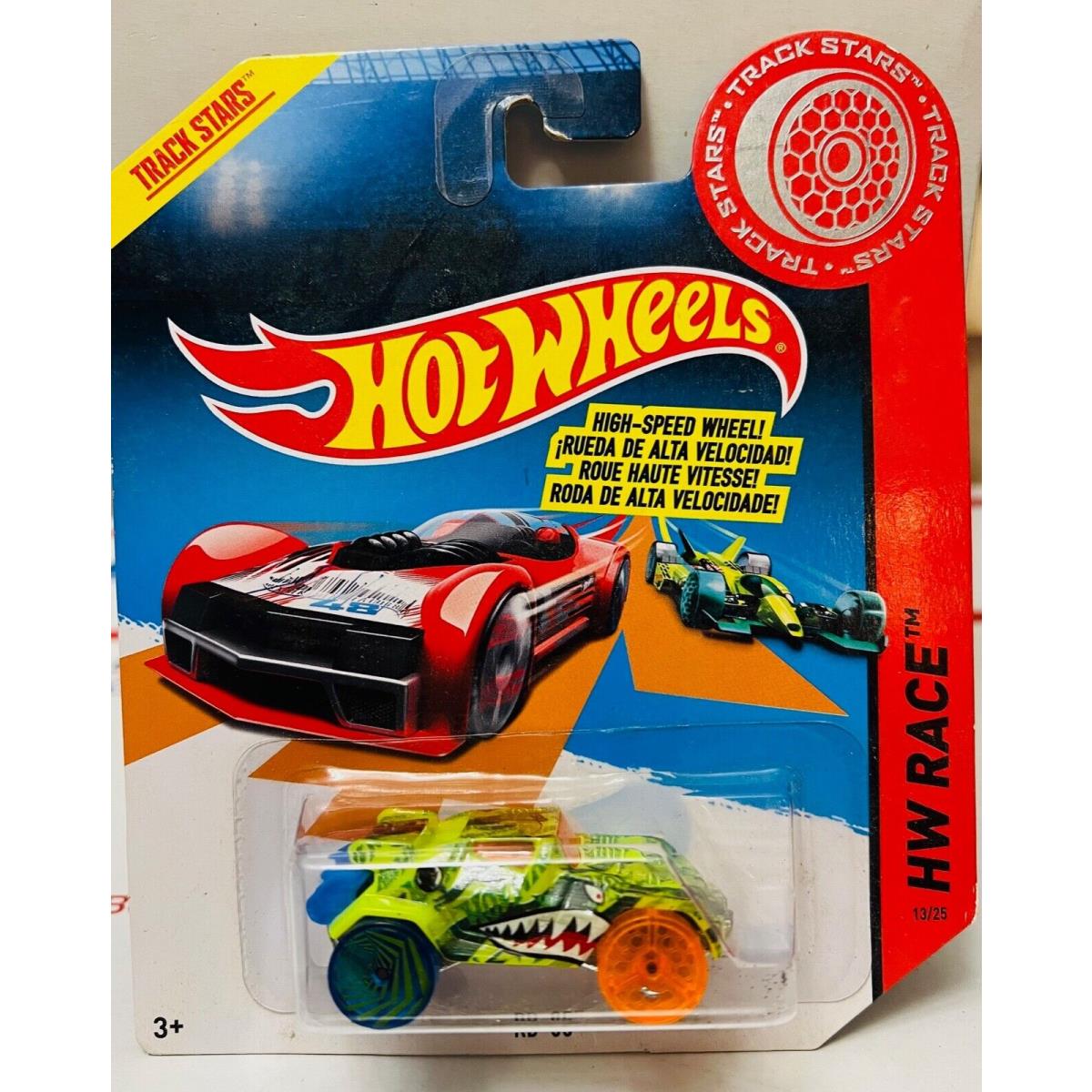 2013 Hot Wheels High Speed Wheels Track Aces RD 05 Designed For Speed