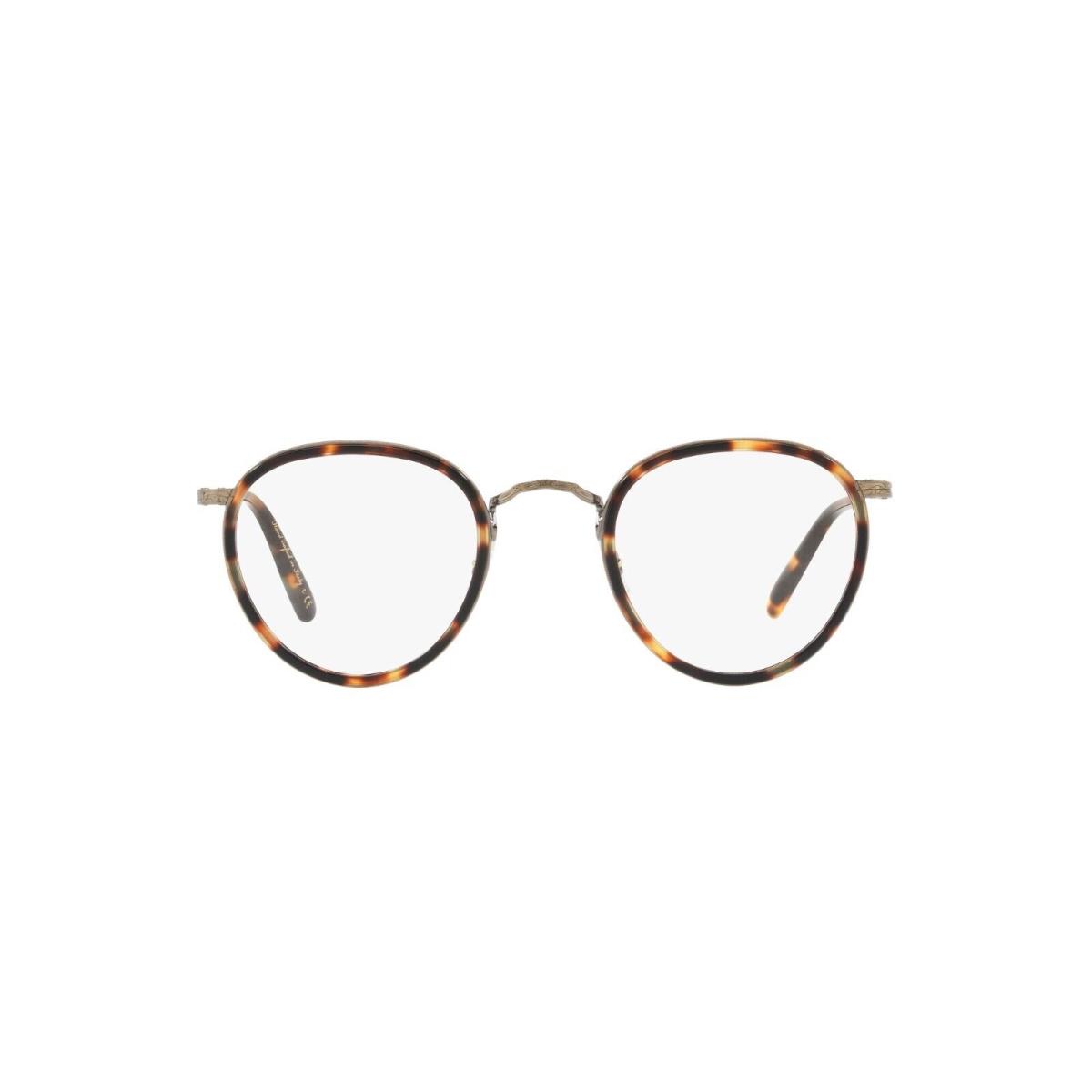 Oliver Peoples MP-2 OV 1104 Antique Gold Vintage Dark Tortoise Black Eyeglasses