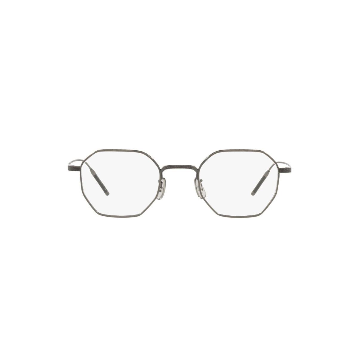 Oliver Peoples TK-5 OV 1299T Pewter/blue Block Filter 5076 Eyeglasses