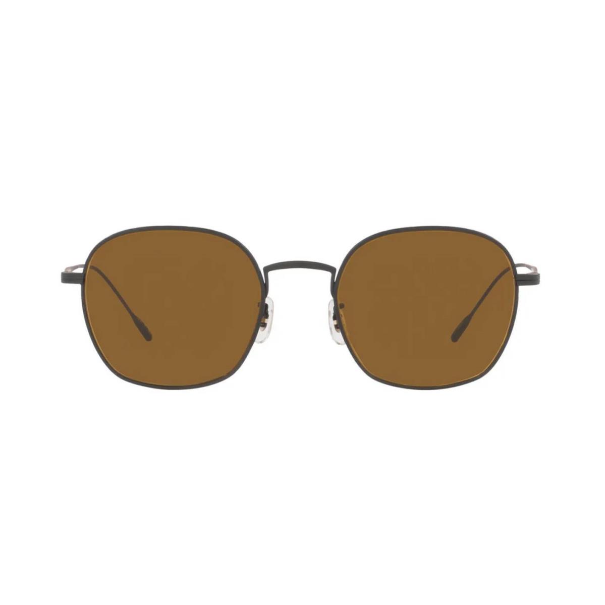 Oliver Peoples Ades OV 1307ST Matte Black/true Brown 5062/53 Sunglasses