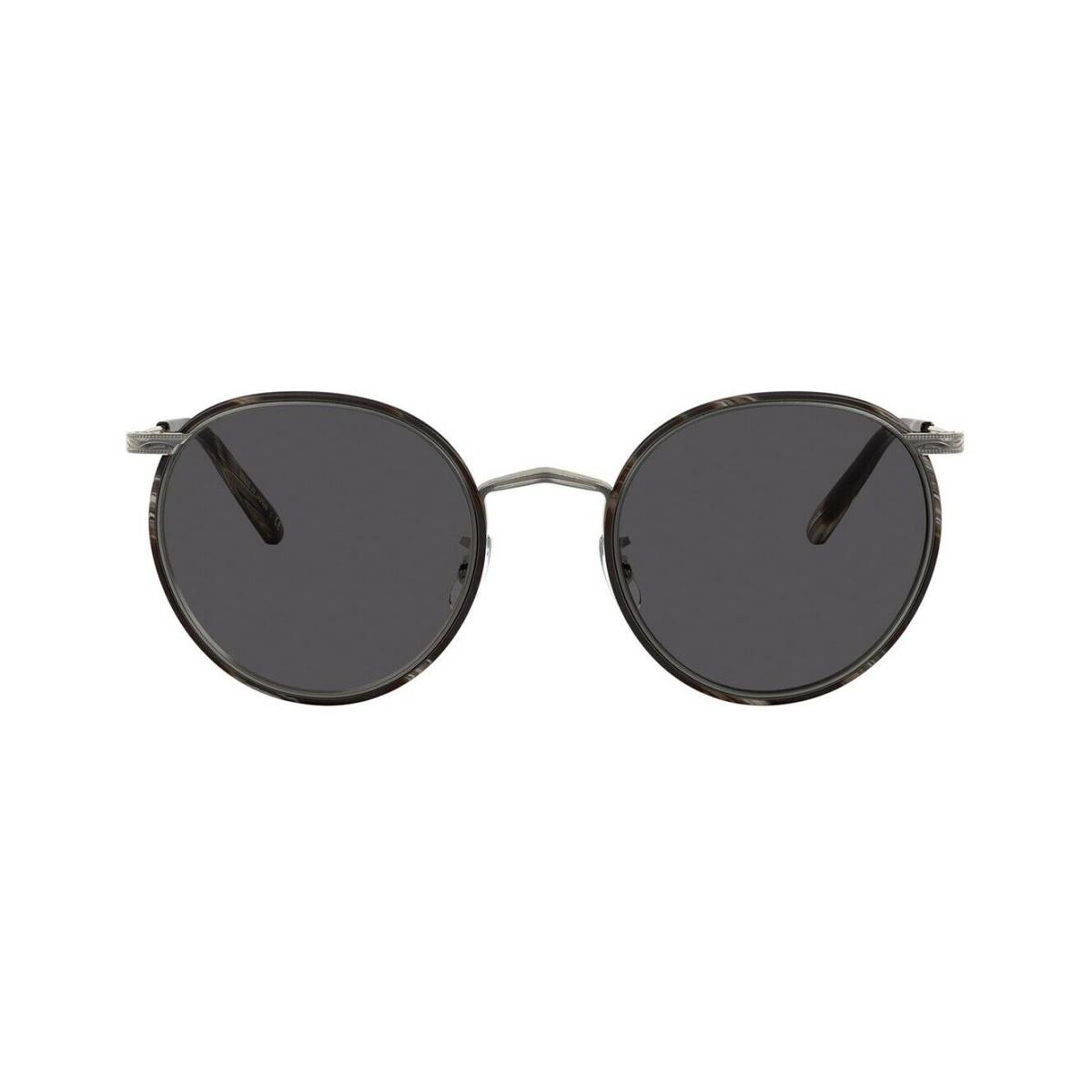 Oliver Peoples Casson OV 1269ST Pewter Black Horn/carbon Grey 5076R5 Sunglasses