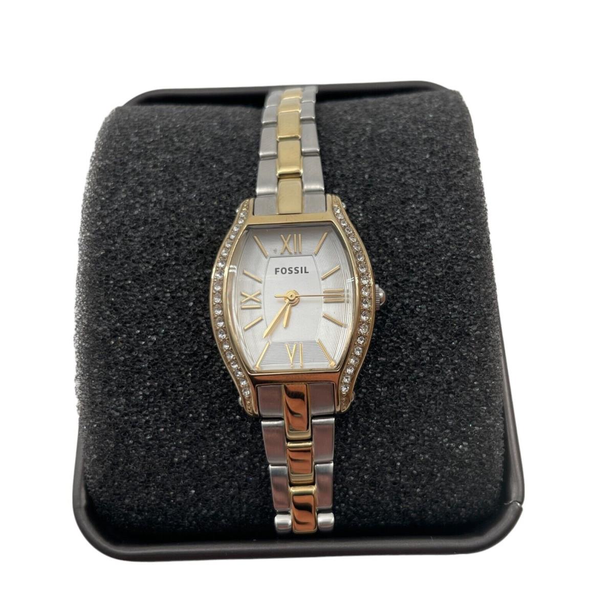 Fossil Molly ES3287 Women s Two Tone Stainless Steel Analog Quartz Watch