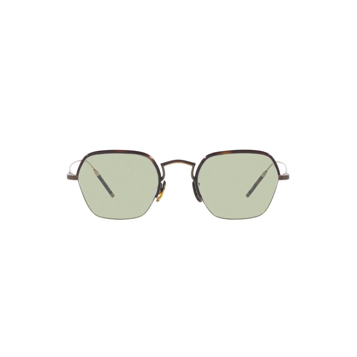 Oliver Peoples TK-7 OV 1291T Vintage Dark Tortoise Black/light Green Eyeglasses