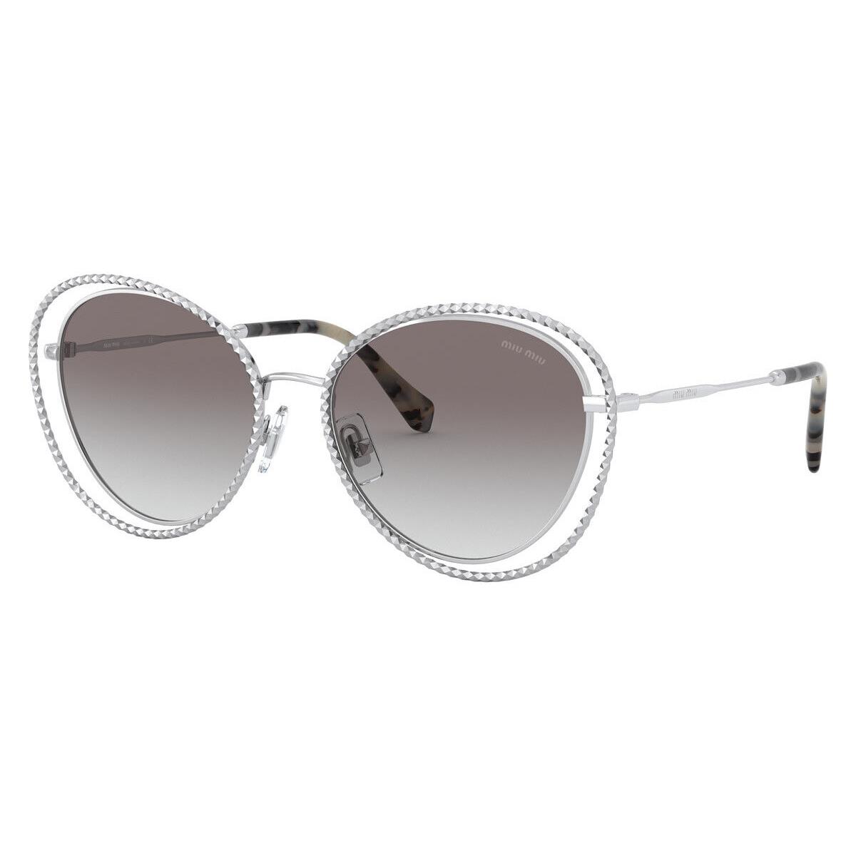 Miu Miu MU 59VS Sunglasses Women Silver Butterfly 54mm