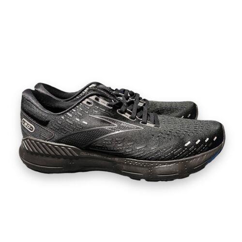 Brooks Glycerin Gts 20 Mens 10 D Shoes Black Running Walking Gym 1103831D020