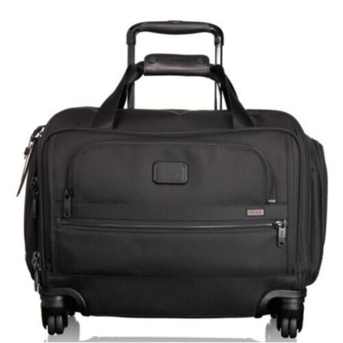 Tumi United Airlines Crew 4 Wheeled Compact Duffel in Black Very Rare