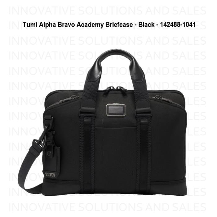 Tumi Alpha Bravo Academy Briefcase - Black - 142488-1041