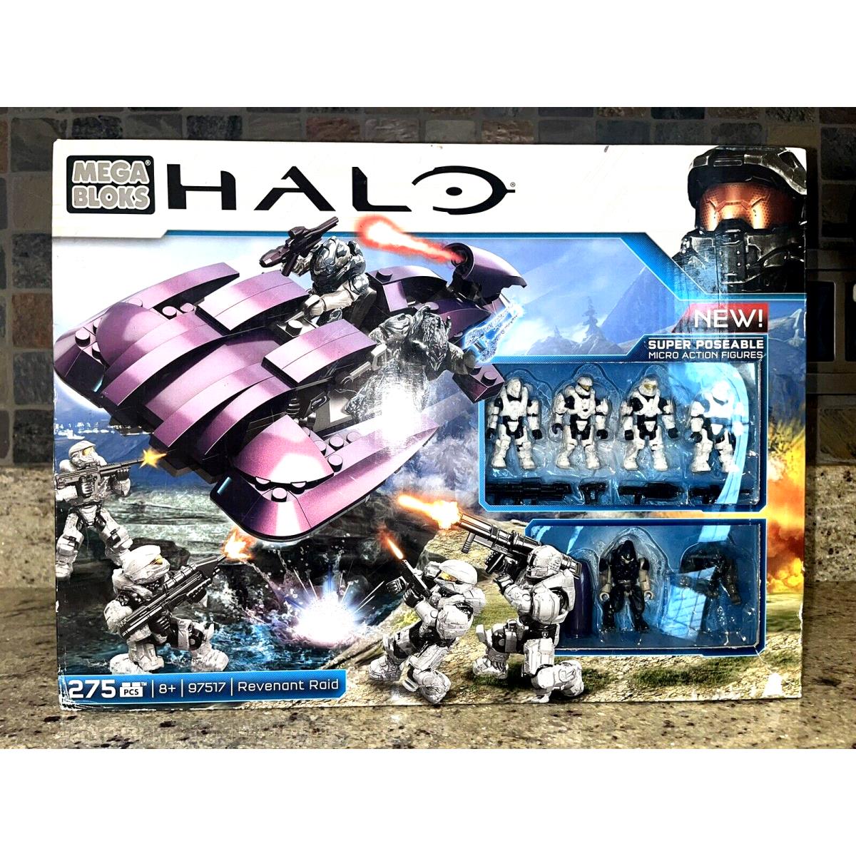 Mega Bloks Halo 97517 Revenant Raid Very Rare Walmart Exclusive