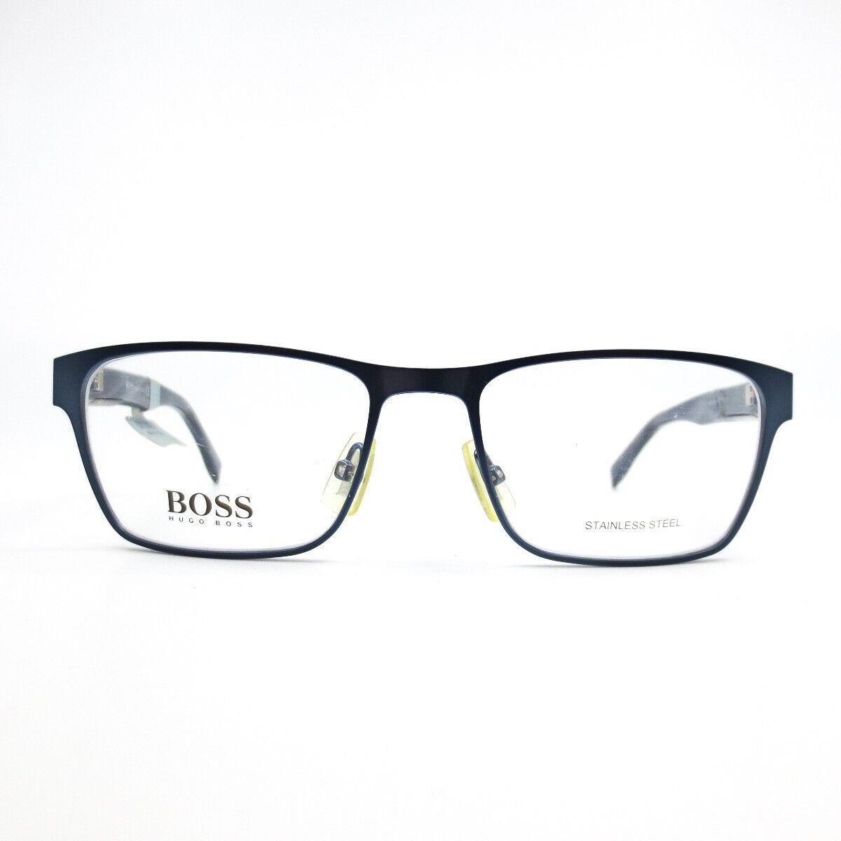 Hugo Boss 0684 TZ9 Black Rectangle Eyeglasses Frames 54-18 145