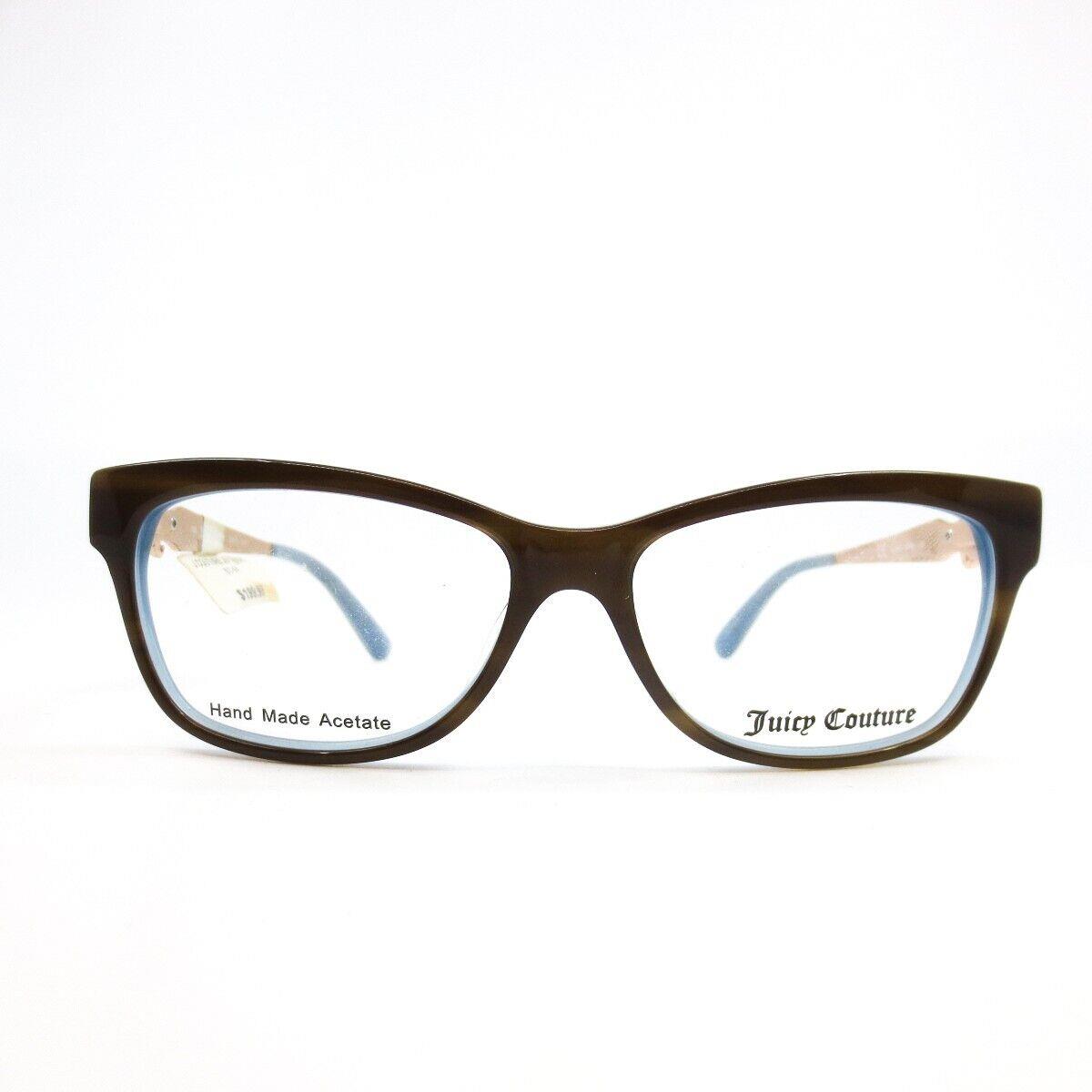 Juicy Couture Eyeglasses Frames JU138 01PR Brown Cat Eye 51-14-130