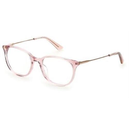 Juicy Couture JC 201 Eyeglasses 03DV Crystal Pink