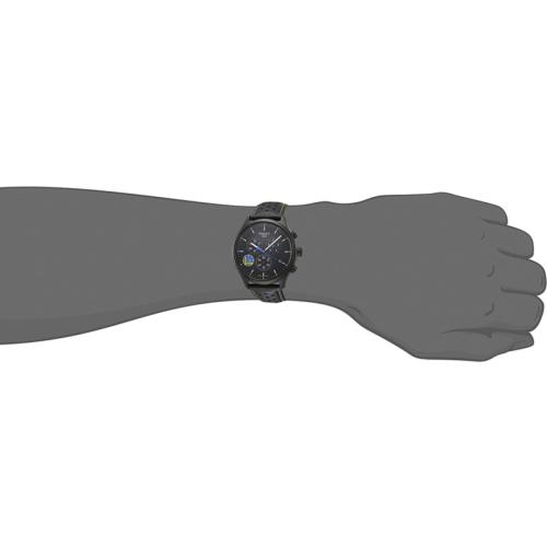 Tissot watch  - Black Dial, Black Band 0