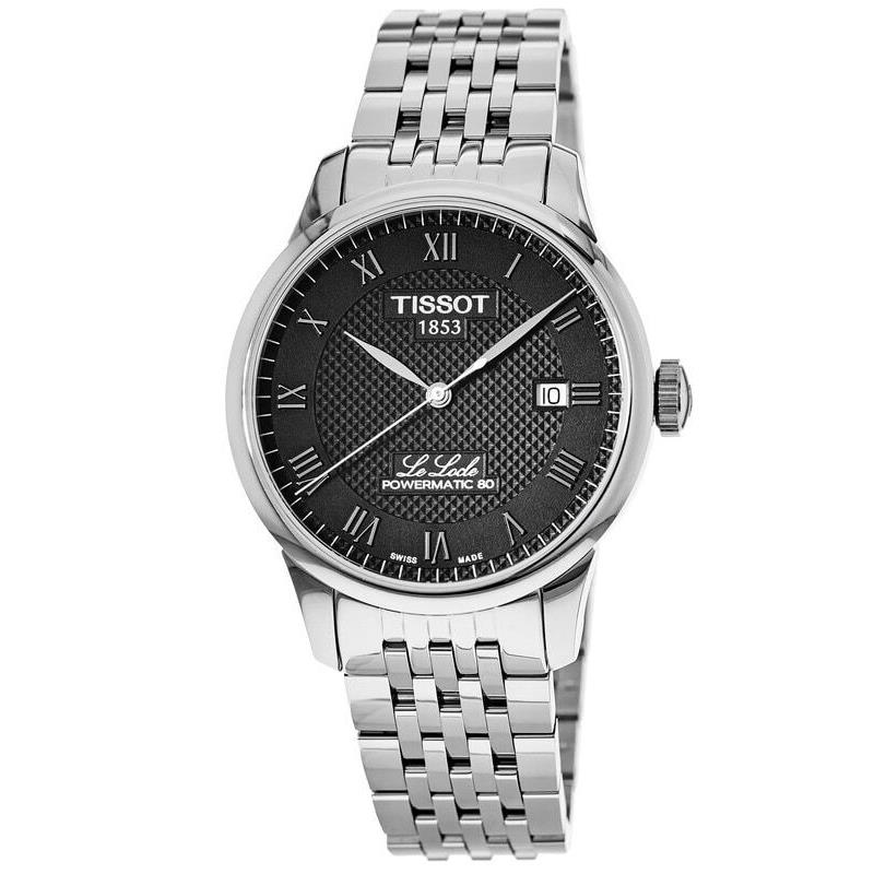 Tissot Le Locle Powermatic 80 Black Dial Men`s Watch T006.407.11.053.00