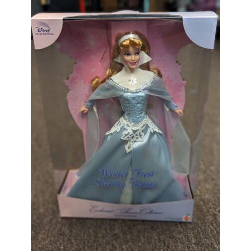 Winter Frost Sleeping Beauty Disney Collector Doll Mattel Barbie 2001 50783