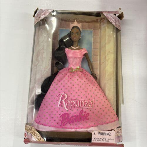 Rapunzel African American Barbie 1997 Mattel Long Hair Htf