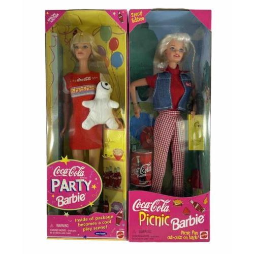 Mattel Coca-cola Party Coca-cola Picnic Barbie