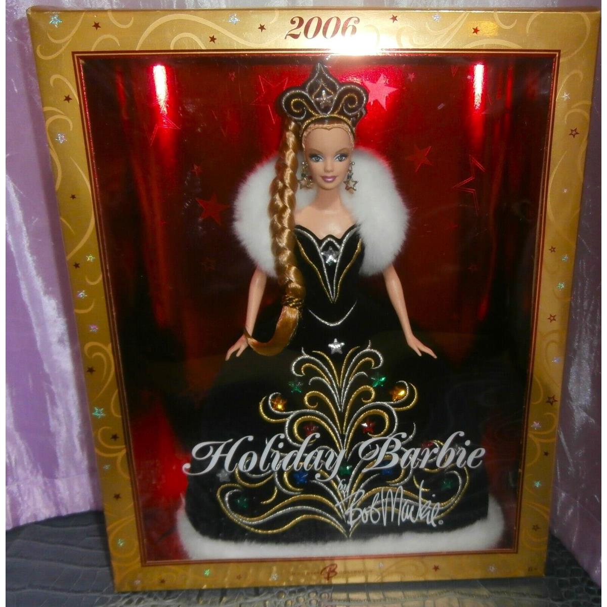 2006 Holiday Barbie Bob Mackie Doll Face