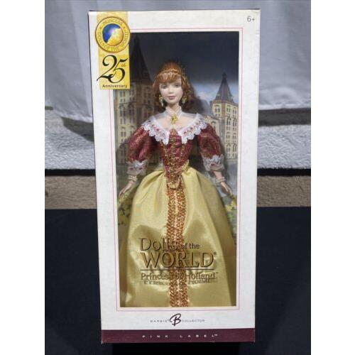 Barbie Princess of Holland Dolls of The World 25th Anniversary Matel 2005