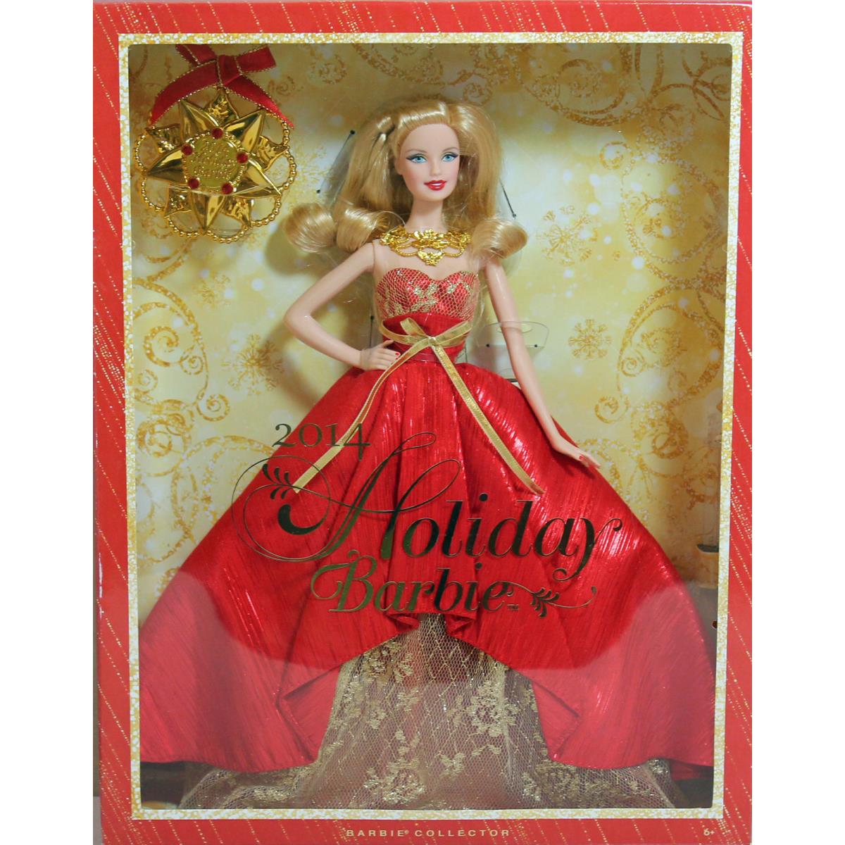 Happy Holiday Barbie 2014 Mib Nrfb - 30185