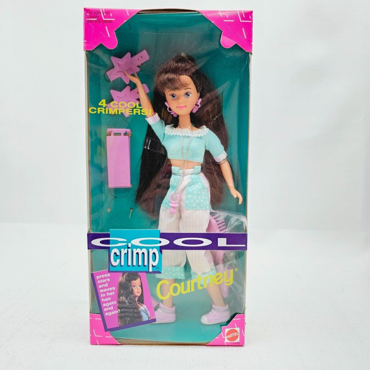 Vintage Barbie Cool Crimp Courtney Nrfp Mattel 11548