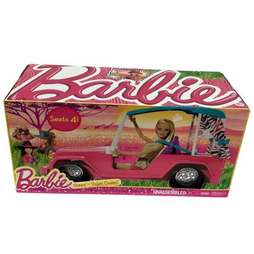 Htf Barbie Sisters Safari Cruiser BHF96 Mattel Vehicle Box Rare