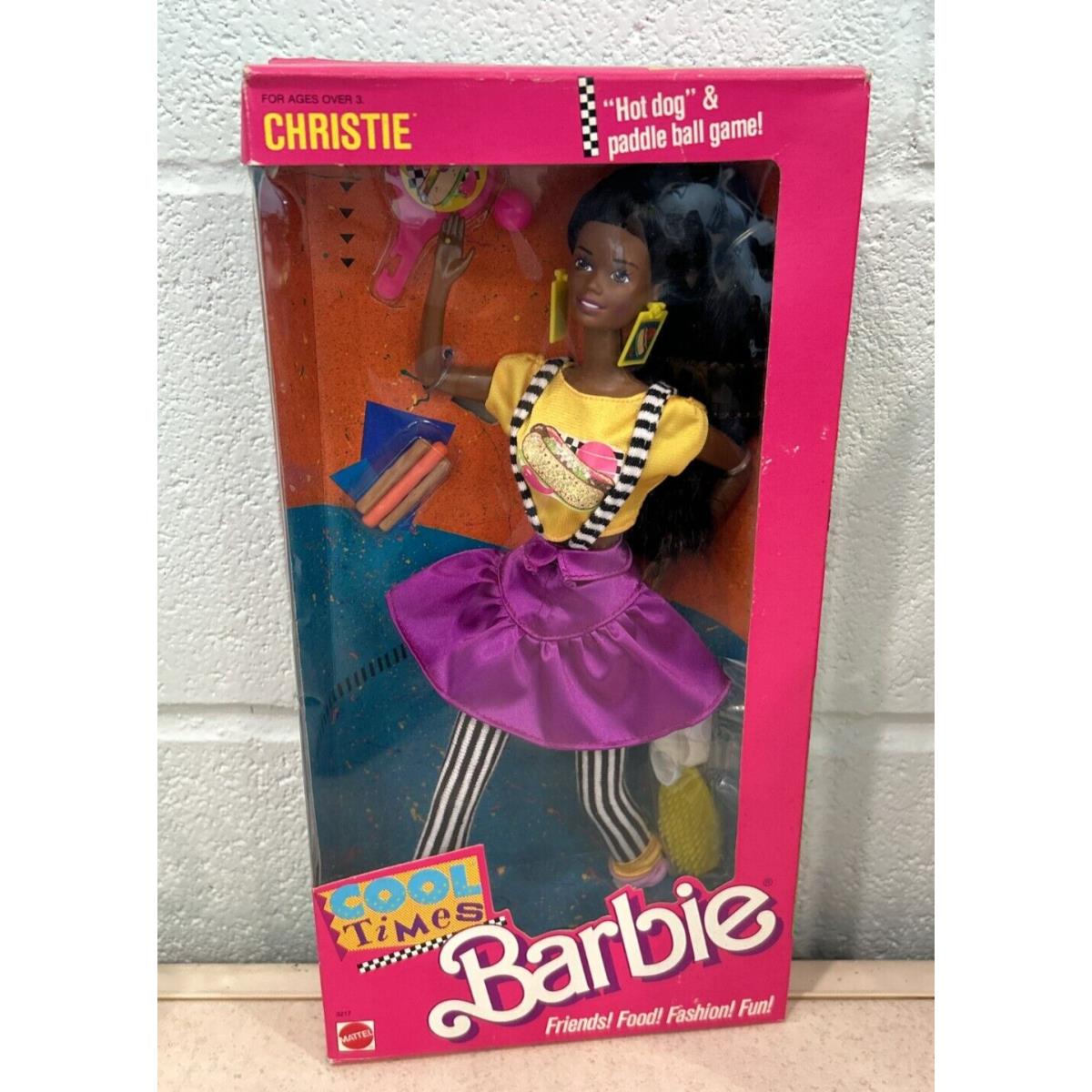 Vintage 1988 Cool Times Christie Barbie Mattel No. 3217