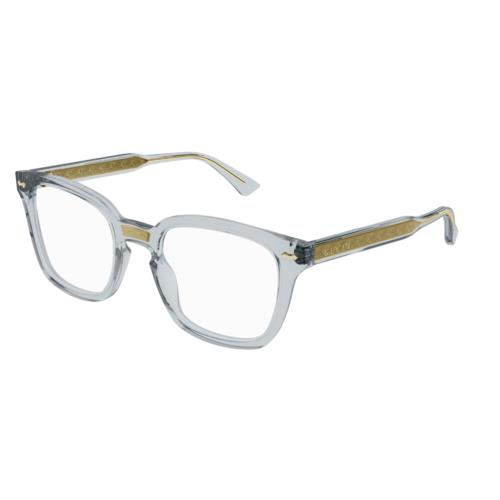 Gucci RX Eyeglasses GG0184O-005 Grey w/ Demo Lens 50mm
