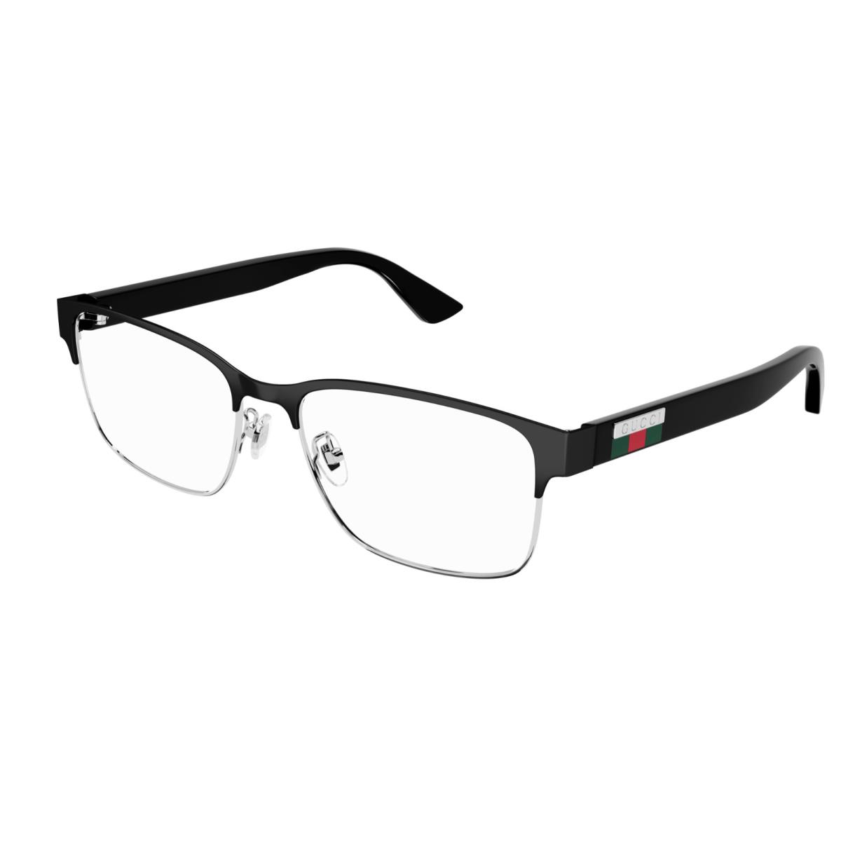 Gucci RX Eyeglasses GG 0750O-001 Black w/ Demo Lens 56mm