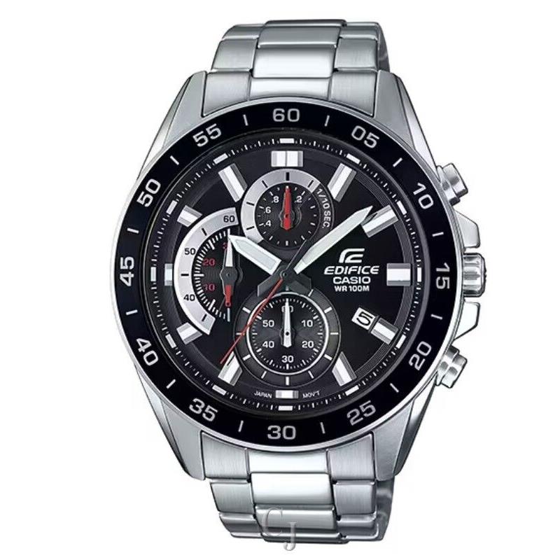 Casio Edifice Standard Chronograph Black Dial Watch EFV-550D-1AV